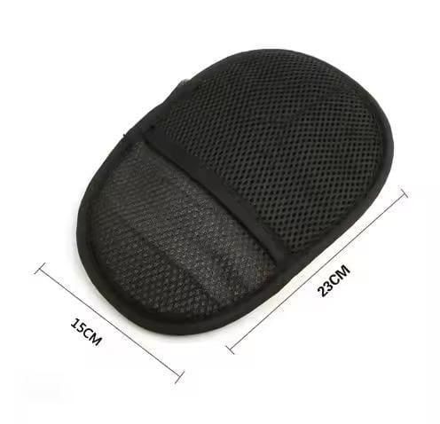 High Density Car Wash Wool Gloves (Black, Pack of 1)